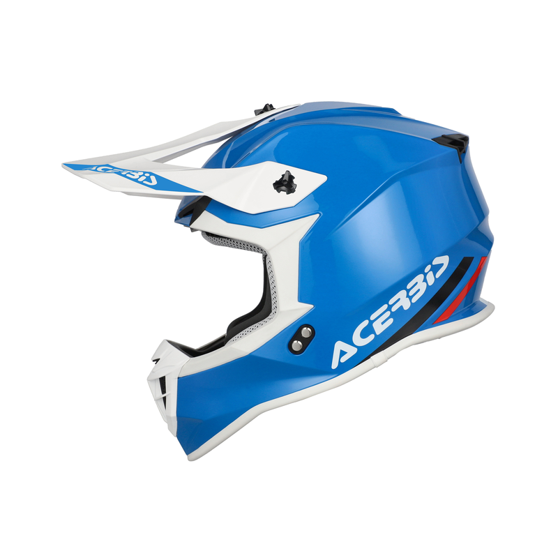 картинка Шлем ACERBIS LINEAR 2206 LIGHT BLUE от мотомагазина Белбайк