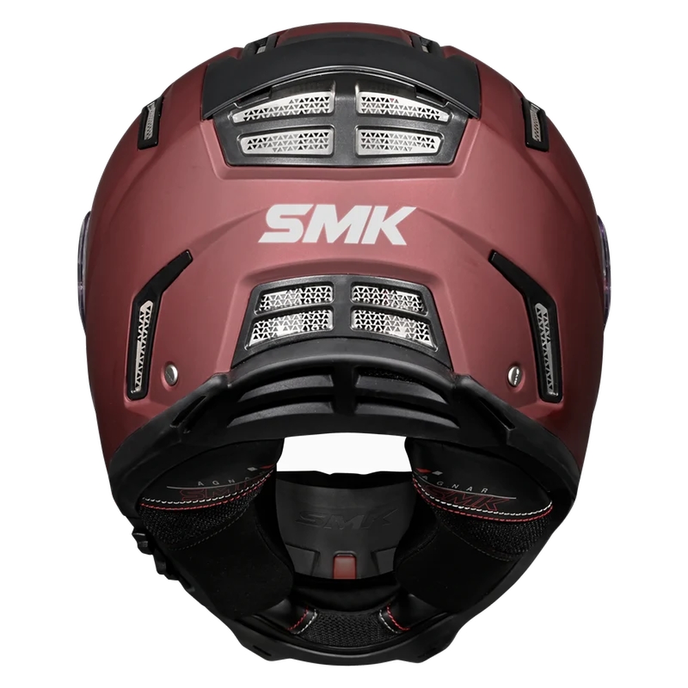 картинка Шлем SMK AGNAR WINE RED MA300 от мотомагазина Белбайк