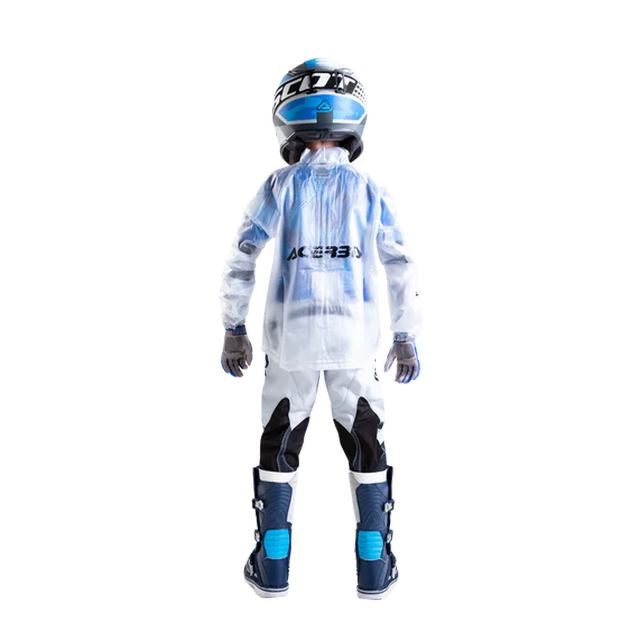 картинка Дождевик куртка детский Acerbis JACKET RAIN TRANSPARENT 3.0 KID прозрачный от мотомагазина Белбайк
