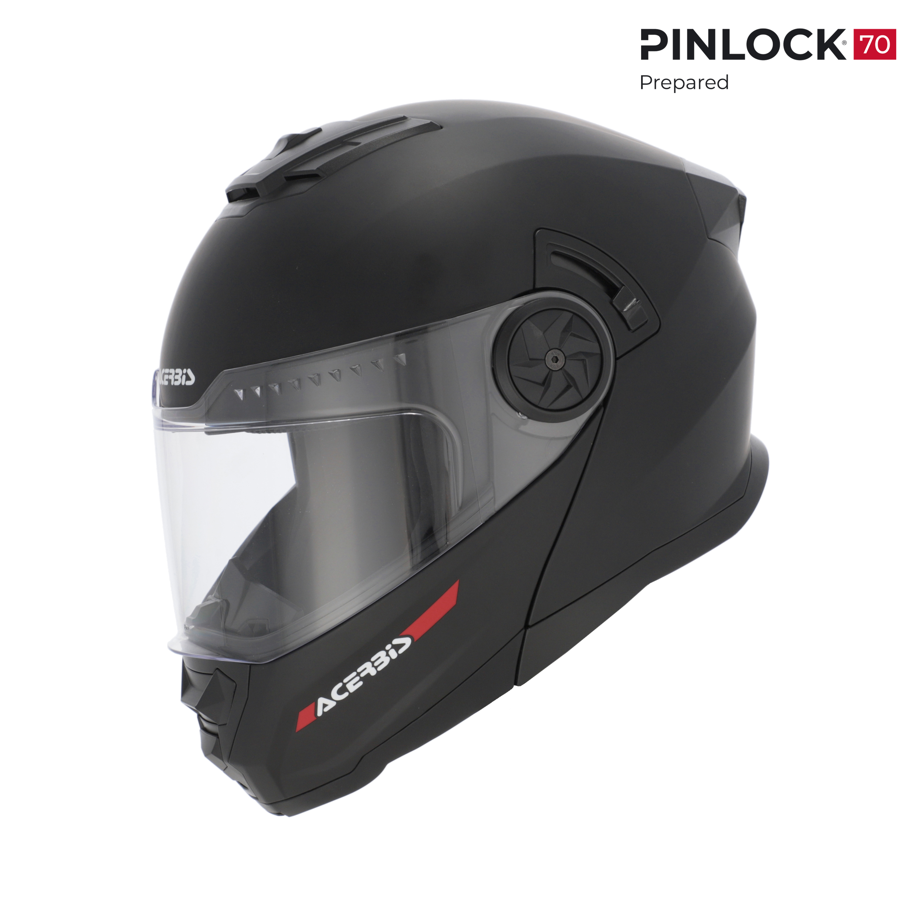 картинка Шлем Acerbis RIDER SOLID BLACK от мотомагазина Белбайк